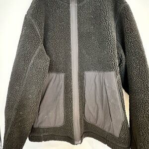 Lululemon Cozy Black Sherpa Jacket